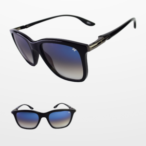 cuadrdo negro lente azul degrade estilo scuderia ferrari