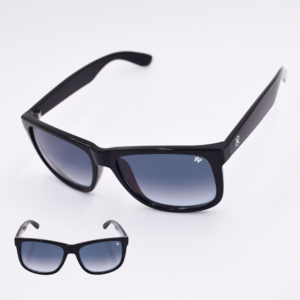 cuadrado negro lente gris degrade estilo justin