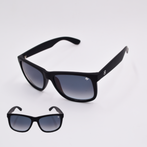 cuadrado negro matte lente gris degrade estilo justin