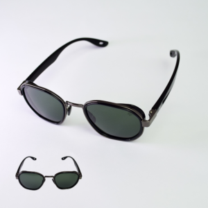 hexagonal negro lente verde g15 estilo scuderia ferrari